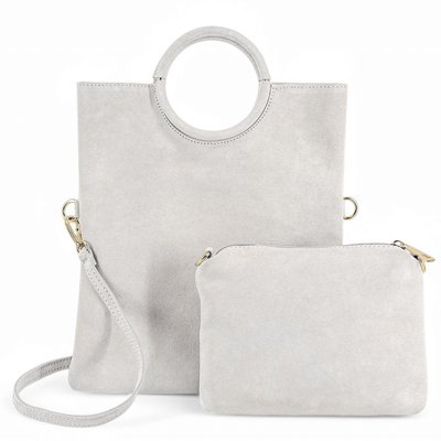 Sac à main et bandoulière en croute de cuir italien CHARLOTTE OH MY BAG