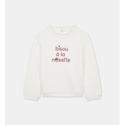 Sweat Droit Poline Imprimé Floral Coton Biologique Mélangé CADET ROUSSELLE