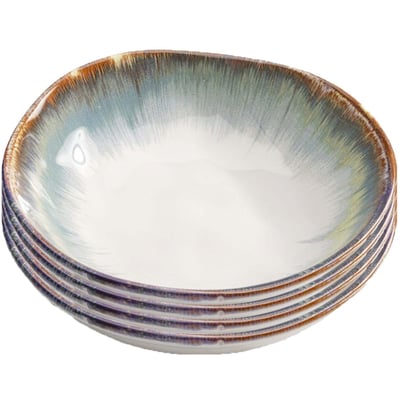 Lot de 4 assiettes creuses, ORGANIC KARE DESIGN