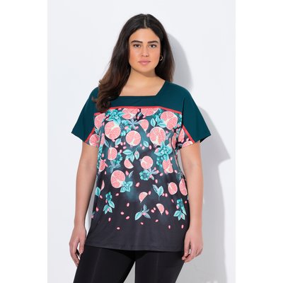 T-shirt oversize technique. Encolure carrée ULLA POPKEN