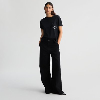 T-shirt avec strass LIU JO