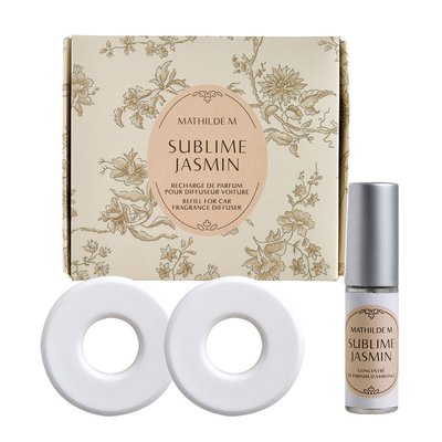 Recharge de parfum pour diffuseur voiture parfumées - Sublime Jasmin MATHILDE M