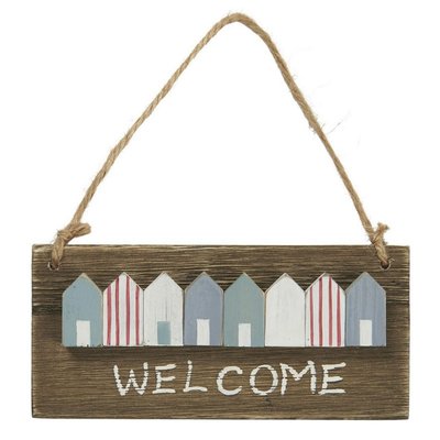 Décoration murale bord de mer bois  Welcome IB LAURSEN