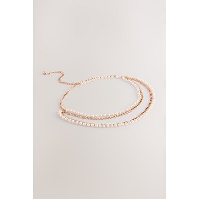Ceinture fine à double épaisseur avec chaîne NEXT