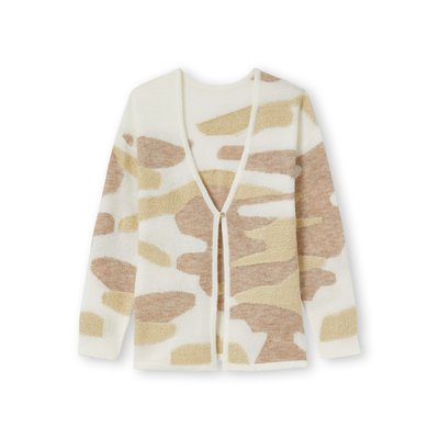 Gilet maille jacquard encolure V DAXON
