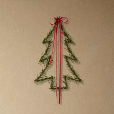 Suspension décorative sapin de noël en fer H50 SIA DECO