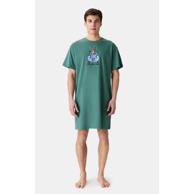 Maxi Tee-Shirt en coton imprimé Ski You Later ARTHUR