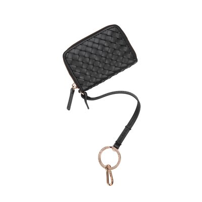 Porte-monnaie zippé small avec structure tressée MARC O'POLO