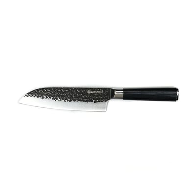 Couteau santoku noir 32cm avec étui - "Sen" LAGUIOLE CUISSON