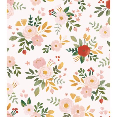 Papier peint intissé fleurs ALYSSE LILIPINSO