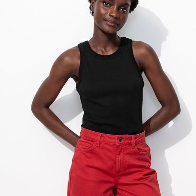 Crop top côtelé PROMOD