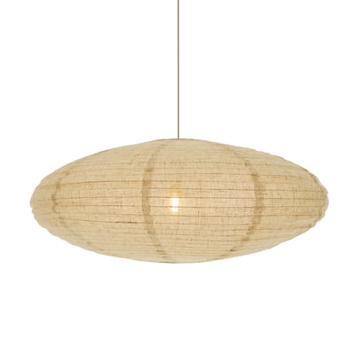 Abat-jour ovale et simple en papier, VILLO 60 NORDLUX