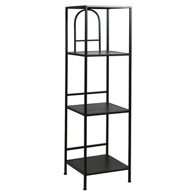 Étagère haute en métal noir 120 cm AUBRY GASPARD