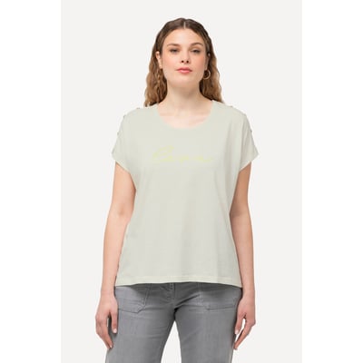 T-shirt oversized, imprimé Love. Col rond ULLA POPKEN
