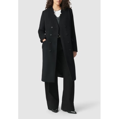 Manteau long parementure à capuche amovible IKKS
