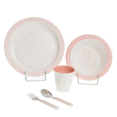 Coffret déjeuner 5 pièces Rose AMADEUS