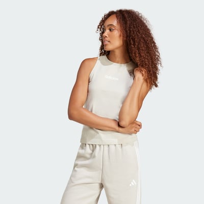 Débardeur Slim Coton Essentials Linear ADIDAS SPORTSWEAR