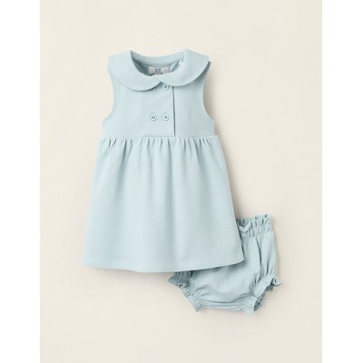 Robe + Bloomer en Piqué ZIPPY
