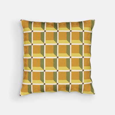Kissenbezug Mauro, bestickt, 45 x 45 cm LA REDOUTE INTERIEURS