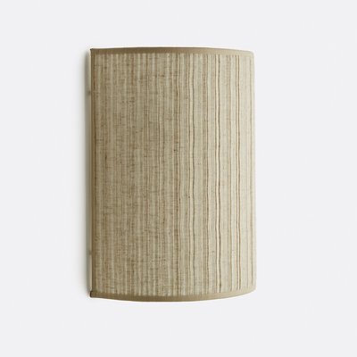 Applique en lin plissé H25 cm, Jakoma LA REDOUTE INTERIEURS