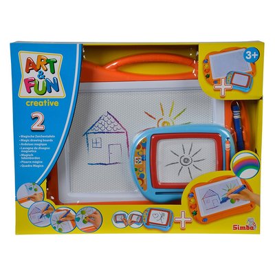 Art et Fun - 2 tableaux de peinture SIMBA TOYS