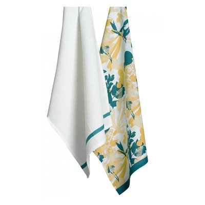 2 Torchons Imprimé + Nœud D'abeilles Izia Mini LES ATELIERS DU LINGE