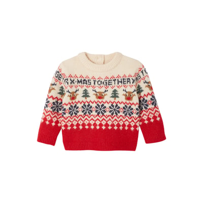 Pull de Noël mixte Capsule Famille VERTBAUDET