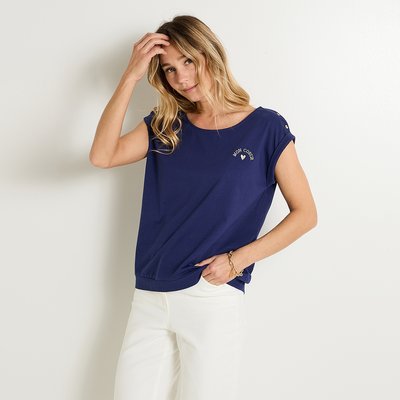 T-shirt col bateau GRAIN DE MALICE
