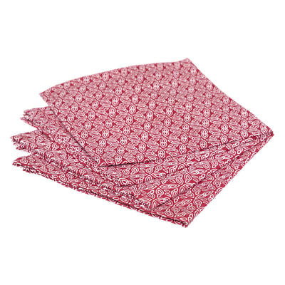 Lot de 4 Serviettes de table Graphique EDEN