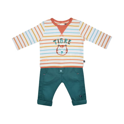 Ensemble tee shirt pantalon gontran manches longues naissance SUCRE D'ORGE