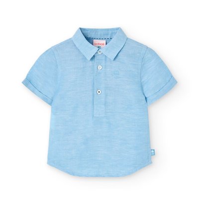Chemise à manches courtes avec col polo BOBOLI