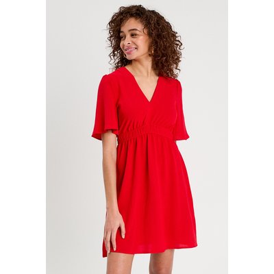 Robe évasée taille élastiquée CACHE CACHE