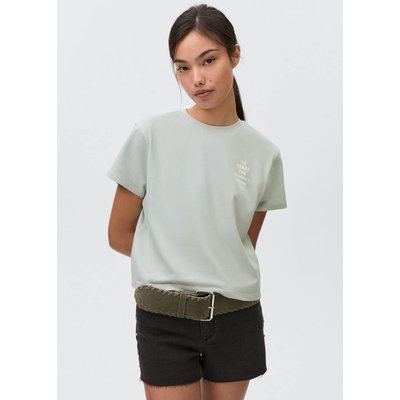 T-shirt coton message MANGO TEEN