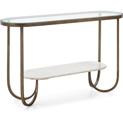 Console en marbre ovale, Toula RECOLLECTION