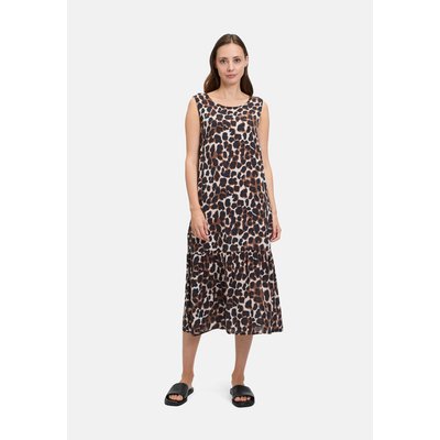 Robe à volants au look léopard BETTY & CO