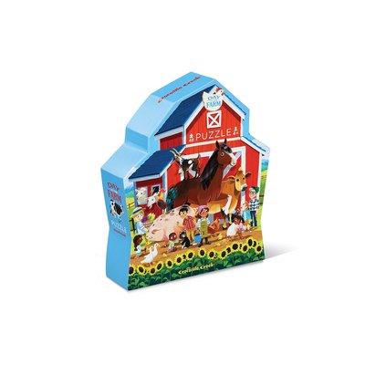 Puzzle - une journée a la ferme - 48 pieces CROCODILE CREEK