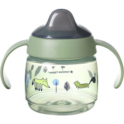 Tasse à bec 1er âge 190 ml - jaune TOMMEE TIPPEE