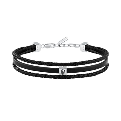 Bracelet RECYCLED LEATHER MASERATI