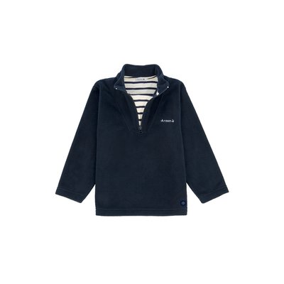 Sweat polaire à doublure rayée TITOUAN KIDS ARMOR-LUX