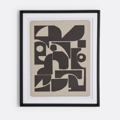Cadre motif lin 50 x 60 cm, Albio LA REDOUTE INTERIEURS