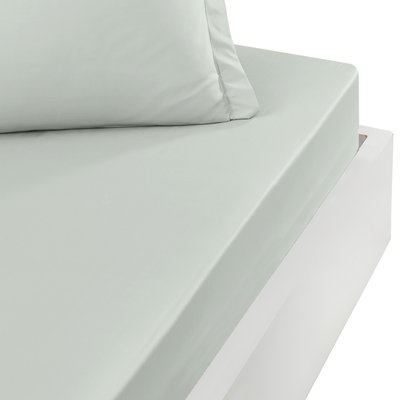 Drap housse satin de coton-tencel 200 fils bonnet 40 cm OPERA SENSEI MAISON