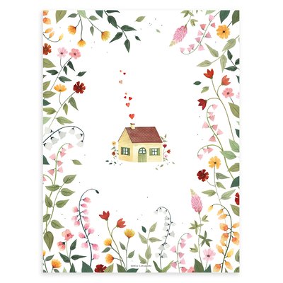 Affiche maisonnette QUEYRAN LILIPINSO