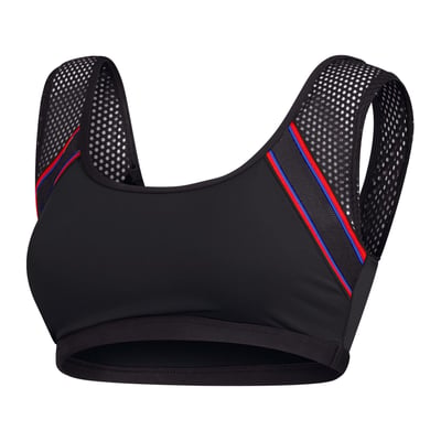 Haut de maillot de bain motif/style panneaux maillés SPEEDO