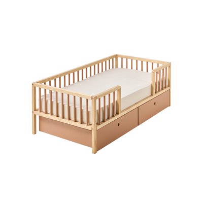 Lit enfant avec grands rangements  CACHE-RÊVES VERTBAUDET