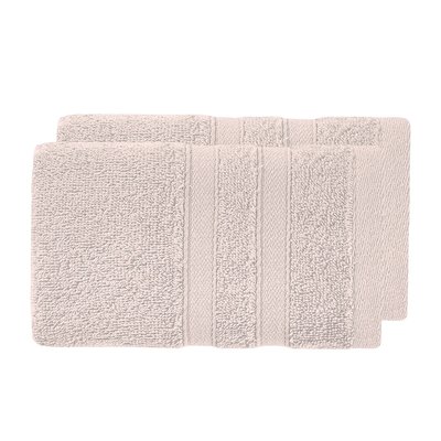 Lot 2 serviettes invité en coton biologique 520 g/m² BIO ORGANIKA SENSEI MAISON