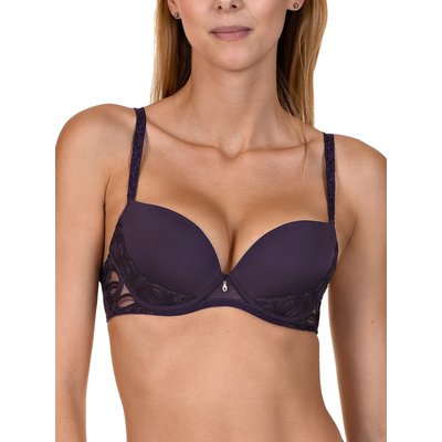 Soutien-gorge push-up Emanuelle prune LISCA