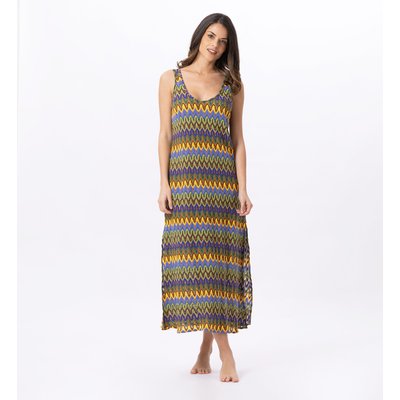 Robe longue en maille ajourée BAHIA 741 LE CHAT