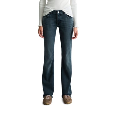 Jean modèle Nella, coupe bootcut en mélange de coton bio ultra-extensible MARC O’POLO DENIM