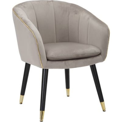 Fauteuil coquille rembourré esprit glamour GLAM RECOLLECTION