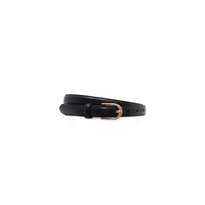 Ceinture fine en cuir BASIC CAROLL